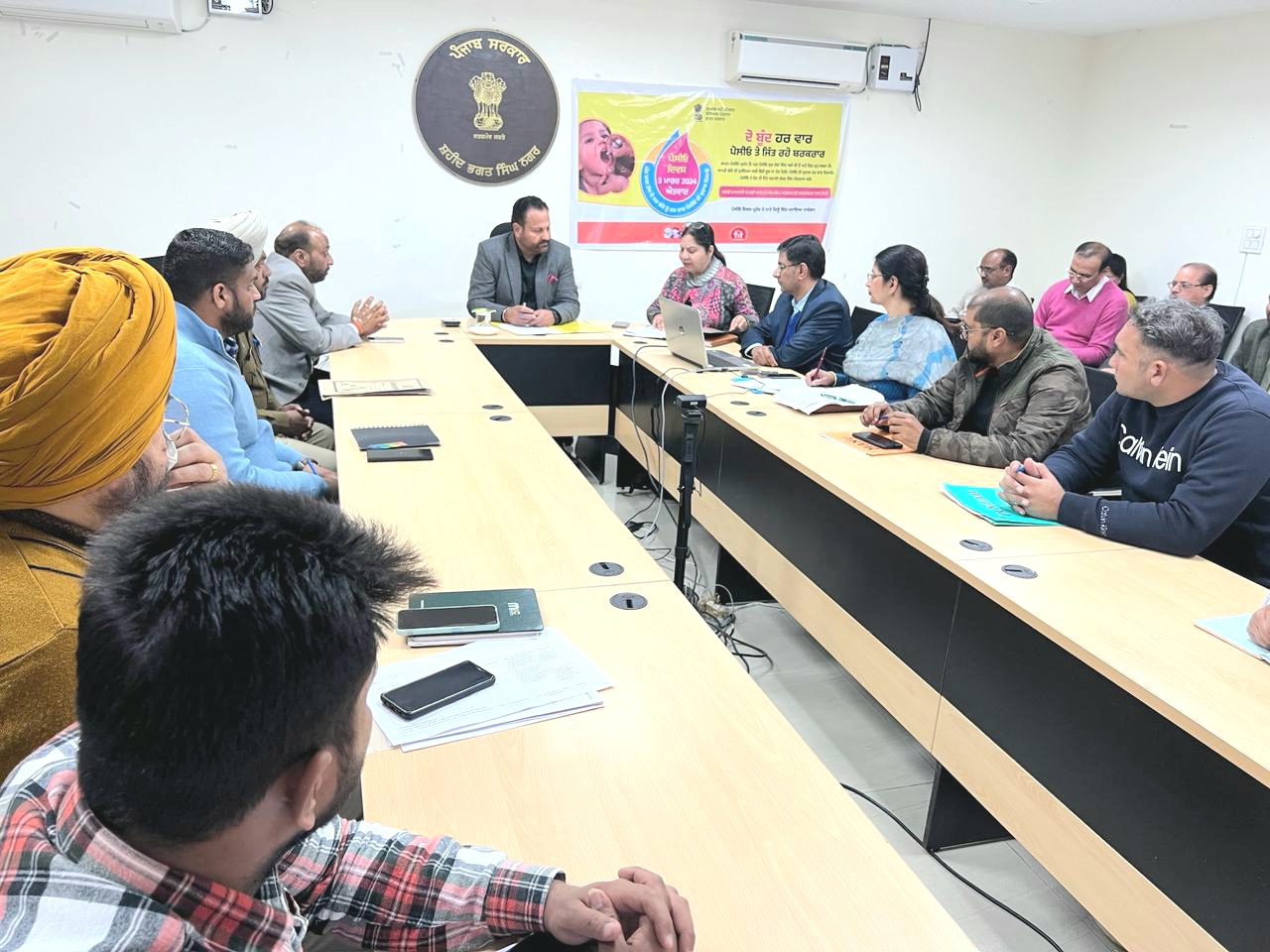 No child from 0 to 5 years should be deprived of anti-polio drops: Additional Deputy Commissioner (c) Rajeev Verma